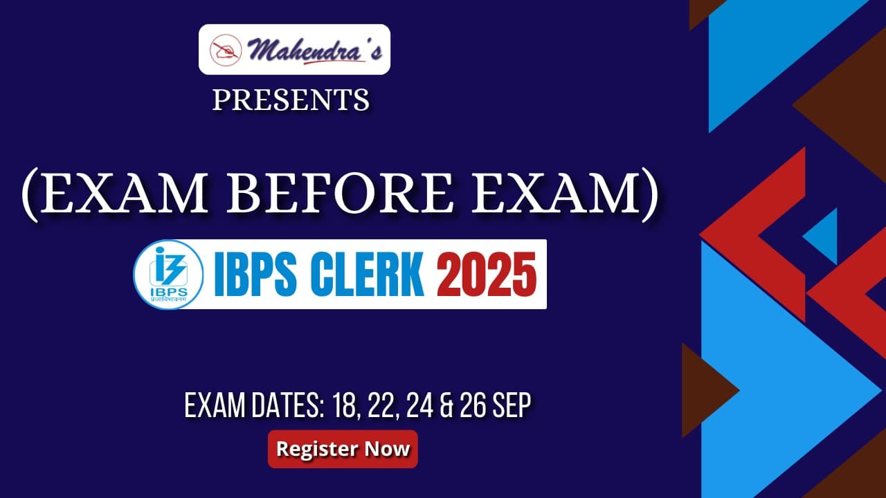 Exam Before Exam - IBPS Clerk 2025